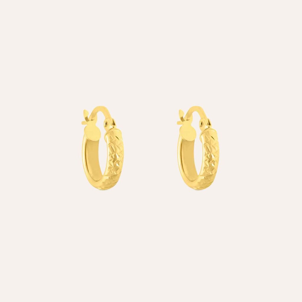 Orecchini A Cerchio Toujours Oro Giallo