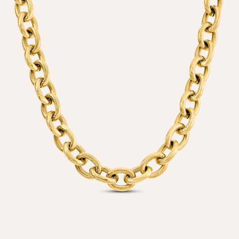 Collana Radiance Acciaio Dorato - Gioielli Donna | Stroili