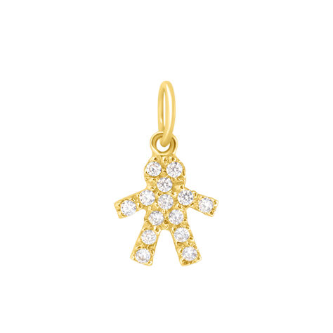 Pendente Poème Oro Giallo Cubic Zirconia - Ciondoli Donna | Stroili