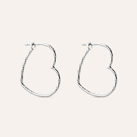 Orecchini A Cerchio Silver Collection Argento Rodiato - Orecchini a Cerchio Donna | Stroili