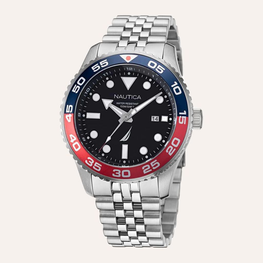 Orologio Al Quarzo Nautica Pacific Beach Nappbf139