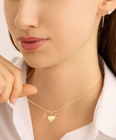 Mono Orecchino Lobo Bon Ton Oro Giallo Cubic Zirconia