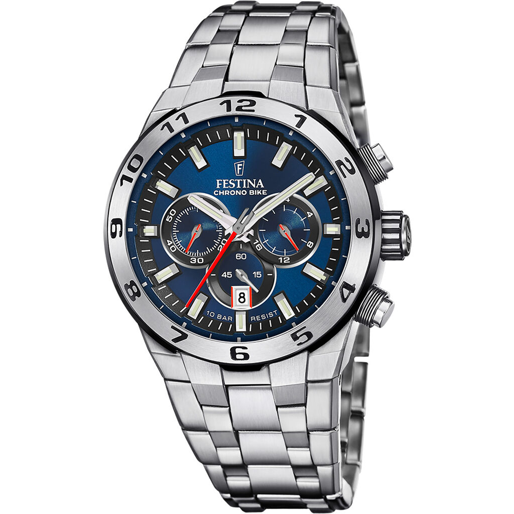 Orologio Al Quarzo Festina Chrono Bike F20670/1 - Orologi con Datario Uomo | Stroili