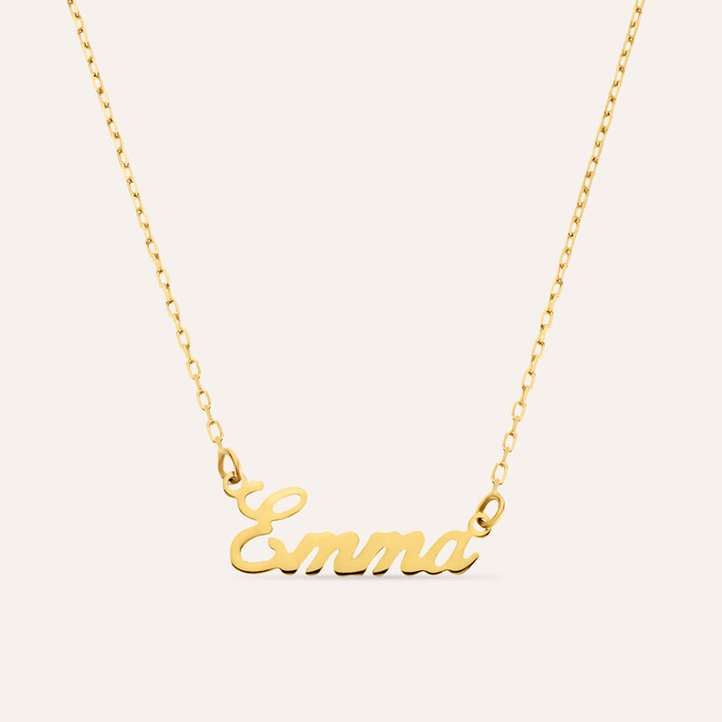 Collana Emma Gold Names Oro Giallo - Collane Unisex | Stroili