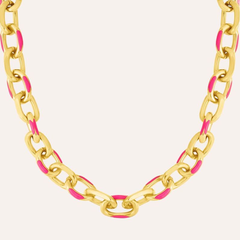 Catena Lady Sweet Acciaio Dorato - Collane Catena Donna | Stroili