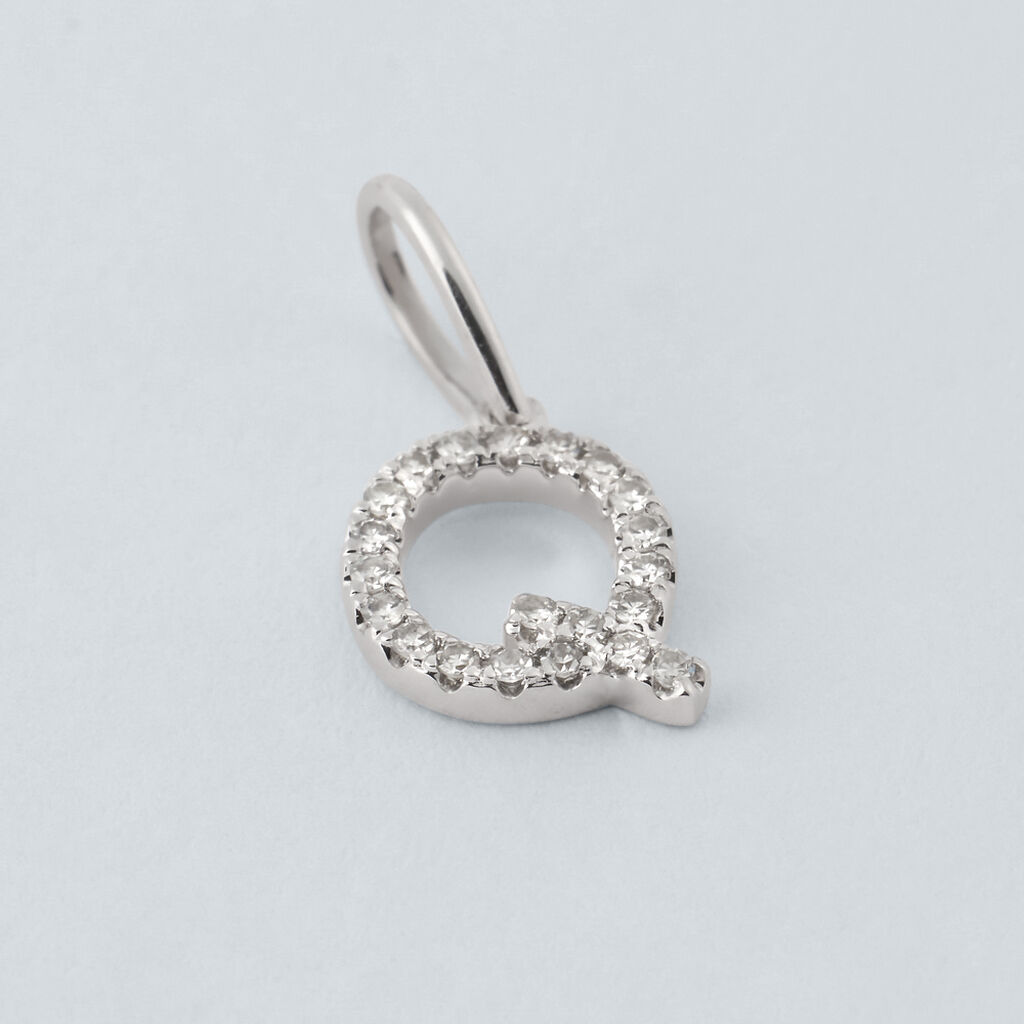 Pendente Sophia Oro Bianco Diamante - Ciondoli Donna | Stroili