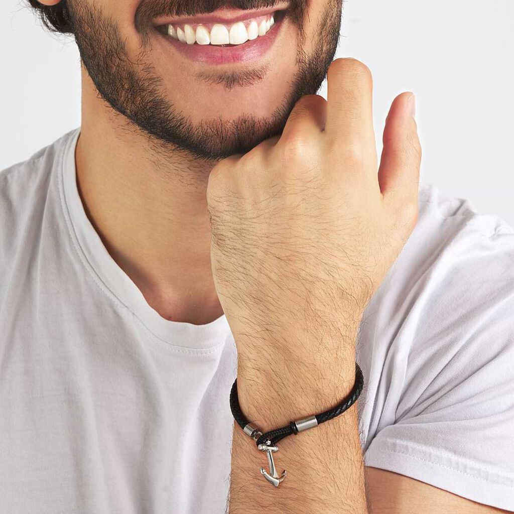 Bracciale Man Code Acciaio - Bracciali Uomo | Stroili