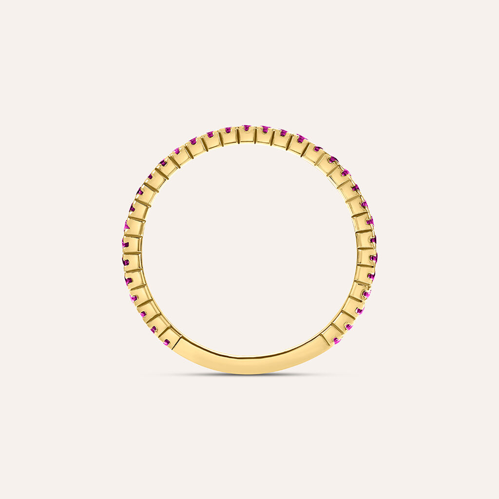 Anello Eternity Claire Oro Giallo Cubic Zirconia - Anelli Eternity Donna | Stroili