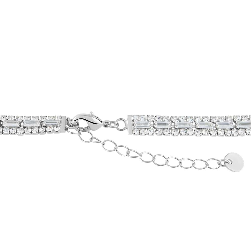 Collana Tennis Romantic Shine Metallo Cristallo - Collane Tennis Donna | Stroili
