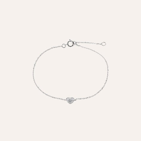 Bracciale Sophia Oro Bianco Diamante - Bracciali Love Donna | Stroili