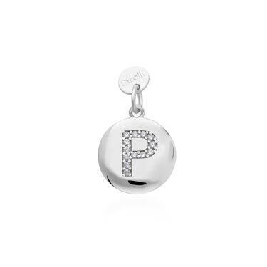 Pendente Love Beats Argento Rodiato Cubic Zirconia