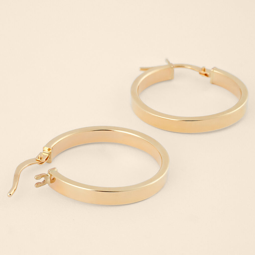 Orecchini A Cerchio Toujours Oro Giallo