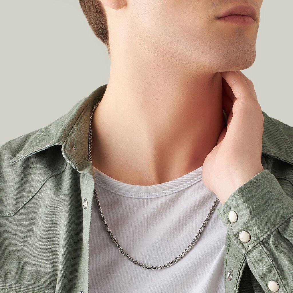 Catena Man Code Acciaio - Collane Catena Uomo | Stroili