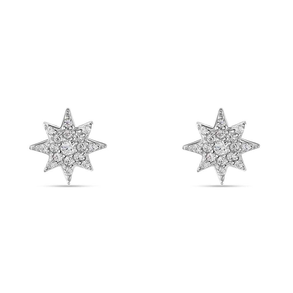 Orecchini Lobo Silver Moments Argento Rodiato Cubic Zirconia - Orecchini a Lobo Donna | Stroili