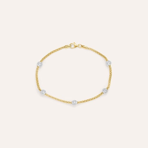 Bracciale Golden Lover Oro Bicolore - Bracciali Donna | Stroili