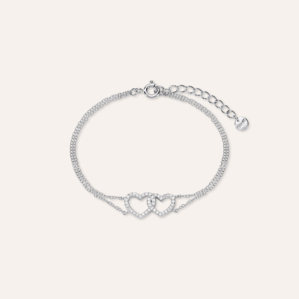 Bracciale Silver Moments Argento Rodiato Cubic Zirconia - Bracciali Amicizia Donna | Stroili
