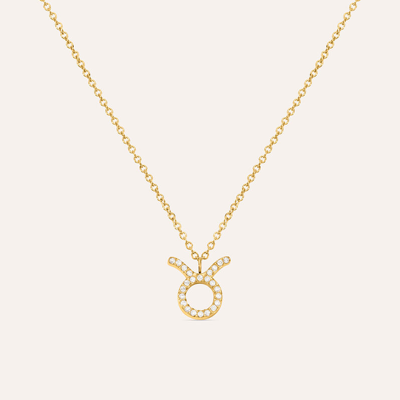 Collana Radiance Acciaio Dorato Cubic Zirconia - Collane Donna | Stroili