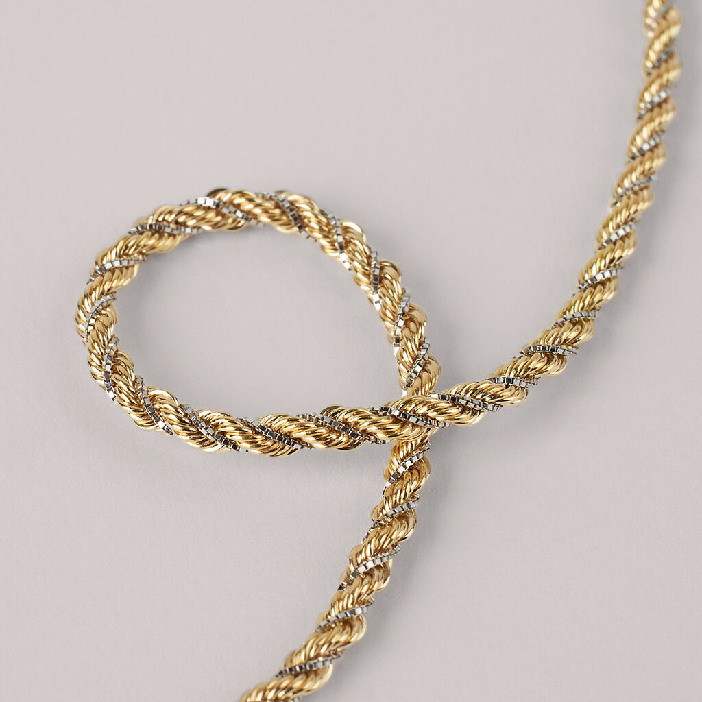 Bracciale Catena Colette Oro Bicolore - Bracciali Donna | Stroili