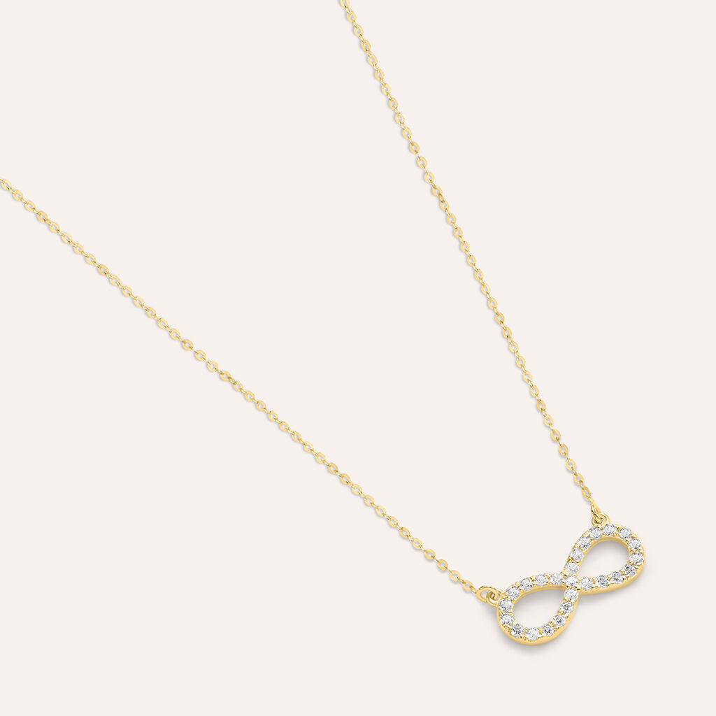 Collana Claire Oro Giallo Cubic Zirconia