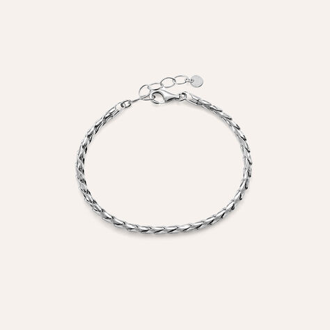 Bracciale Catena Silver Collection Argento Rodiato - Bracciali Donna | Stroili