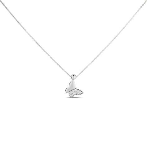 Collana Claire Oro Bianco Cubic Zirconia - Collane Donna | Stroili