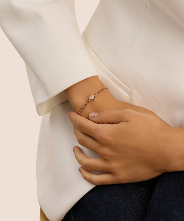 Bead Essential Code Acciaio Cristallo