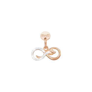 Pendente Love Beats Argento Rosa
