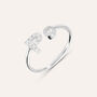 Anello Fantasia Silver Moments Argento Rodiato Cubic Zirconia