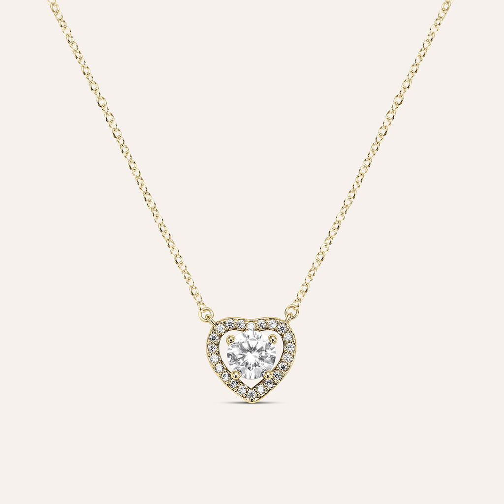 Collana Golden Dream Placcato Oro Giallo Cubic Zirconia