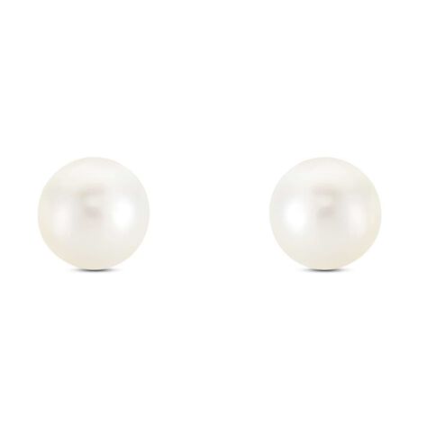 Orecchini Lobo Silver Pearls Argento Rodiato Perla sintentica - Orecchini a Lobo Donna | Stroili
