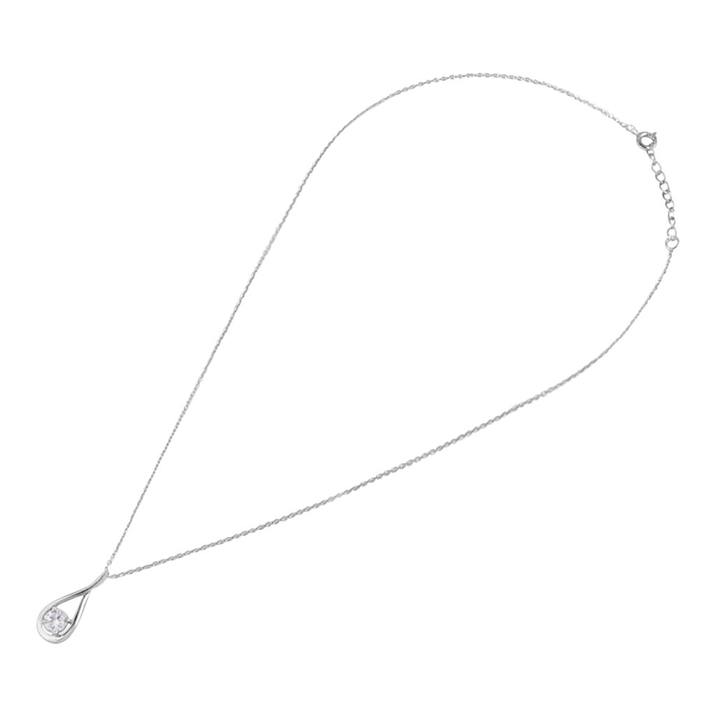 Collana Silver Elegance Argento Rodiato Cubic Zirconia - Collane Donna | Stroili