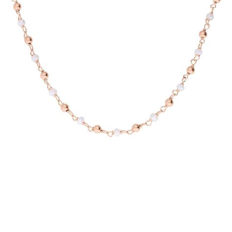 Collana Silver Soul Argento Rosa Cristallo - Collane Donna | Stroili