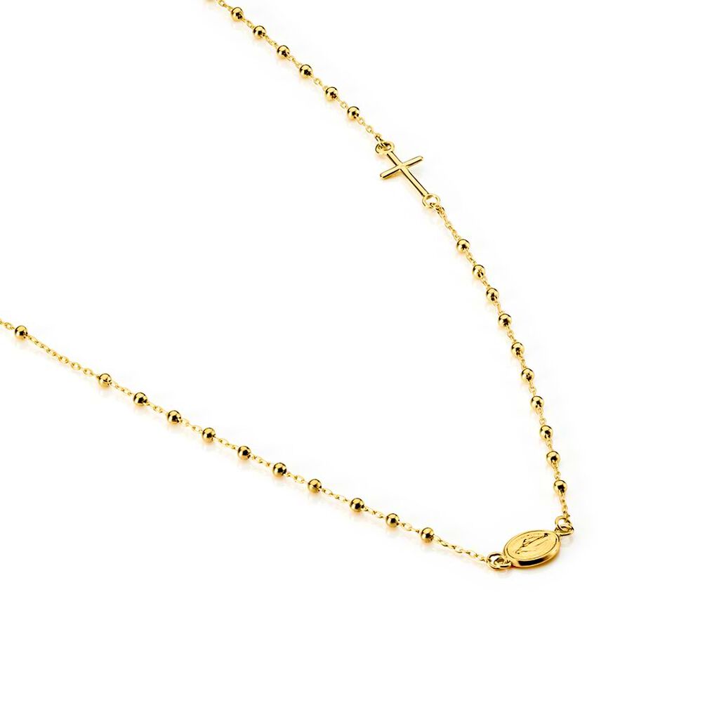 Collana Rosario Holy Oro Giallo - Collane Rosario Donna | Stroili