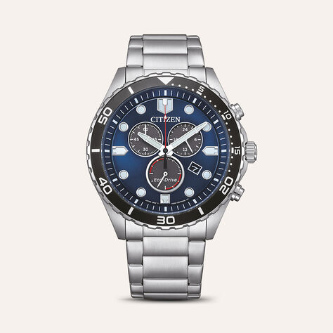 Orologio Eco Drive Citizen Ore Felici At2560-84l - Orologi con Datario Uomo | Stroili