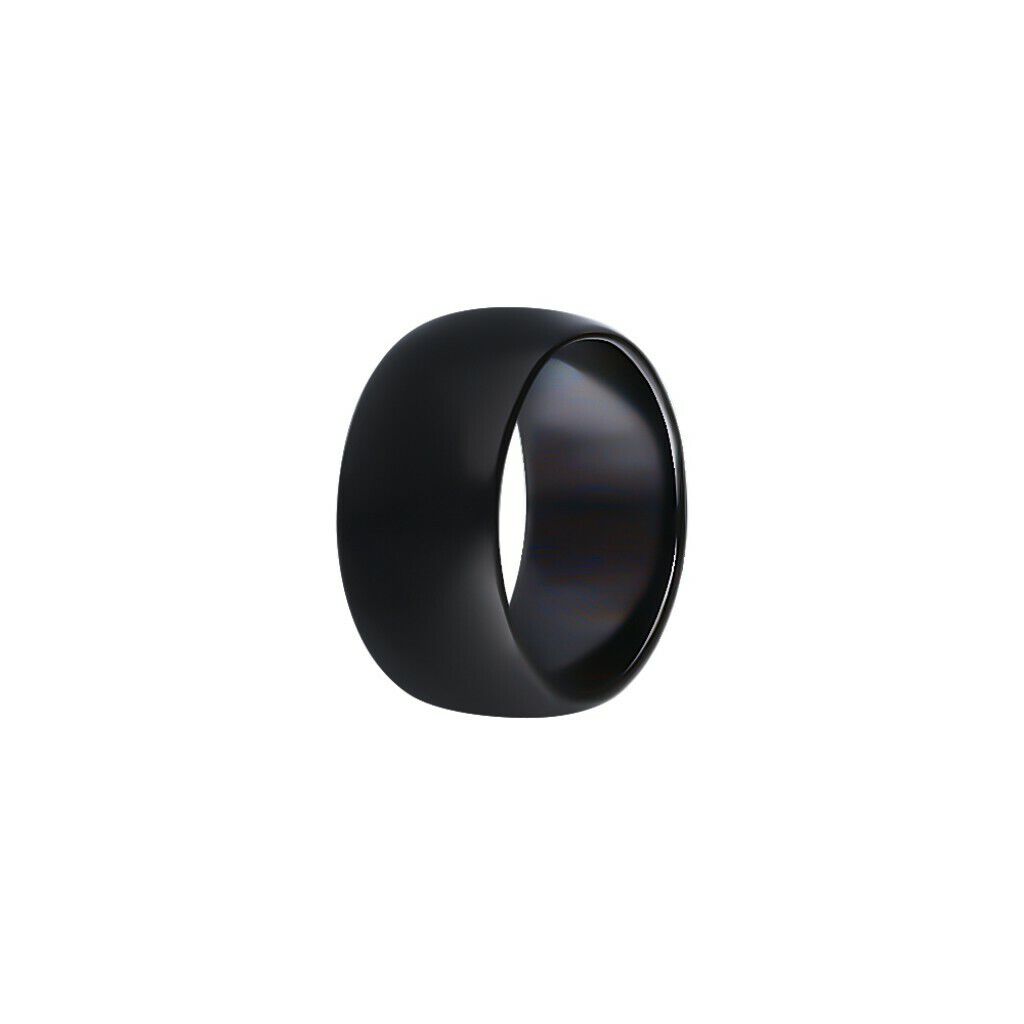 Anello Fascia Man Code Acciaio Nero - Anelli Moderni Uomo | Stroili