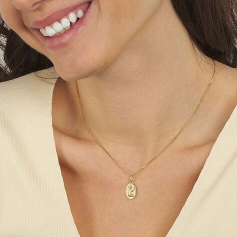 Pendente Holy Oro Giallo - Ciondoli con Incisione Unisex | Stroili