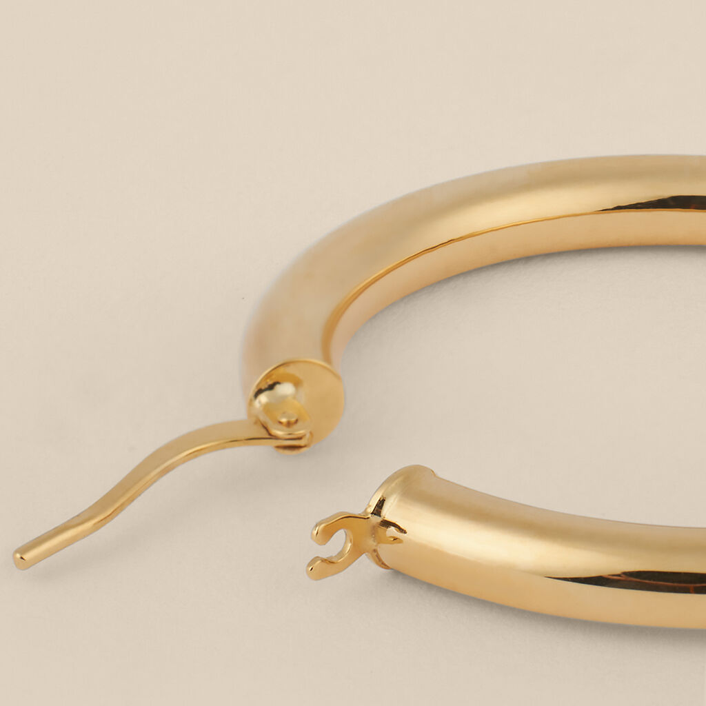 Orecchini A Cerchio Toujours Oro Giallo