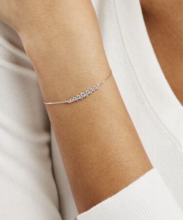 Bracciale Silver Elegance Argento Rodiato Cubic Zirconia