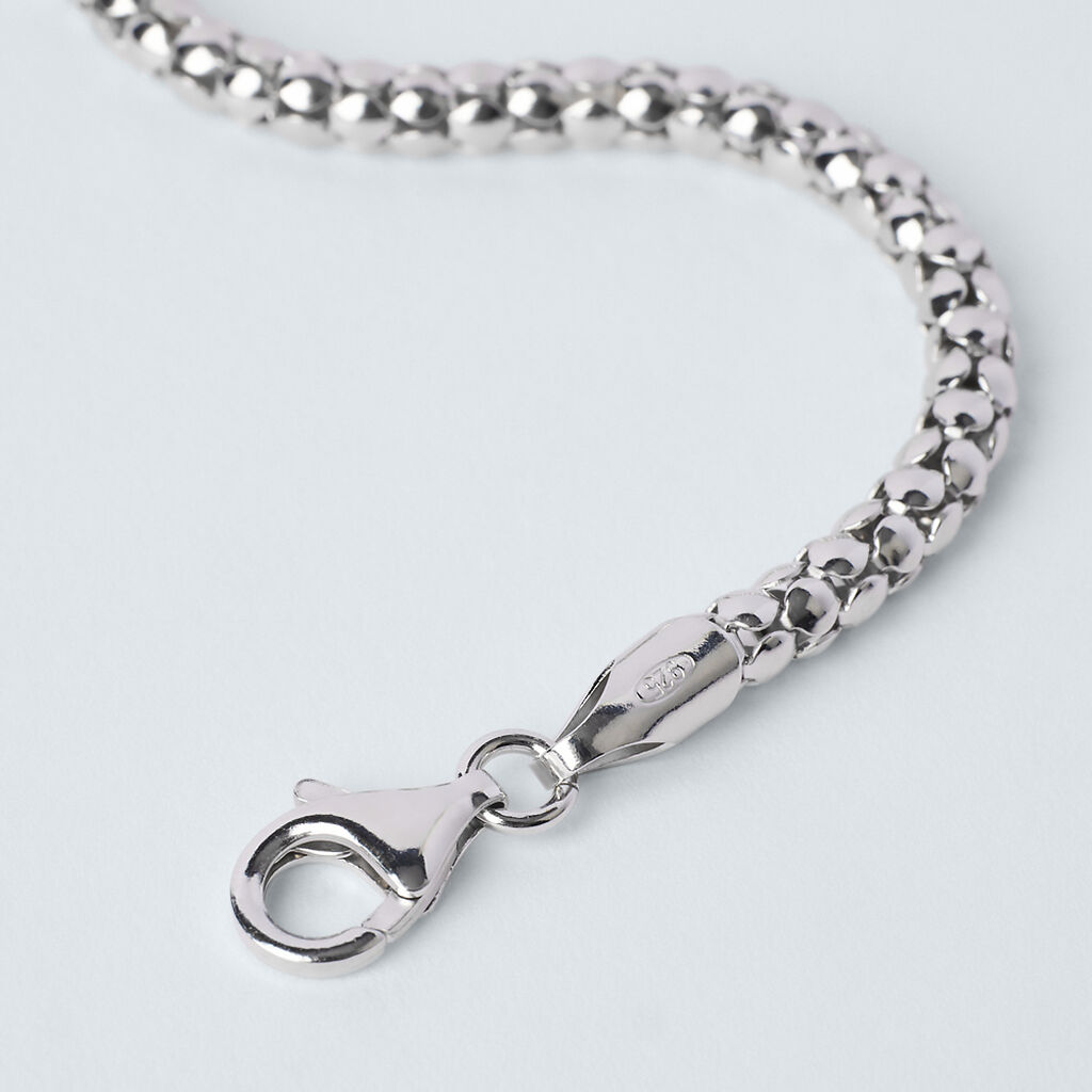 Bracciale Catena Silver Collection Argento Rodiato