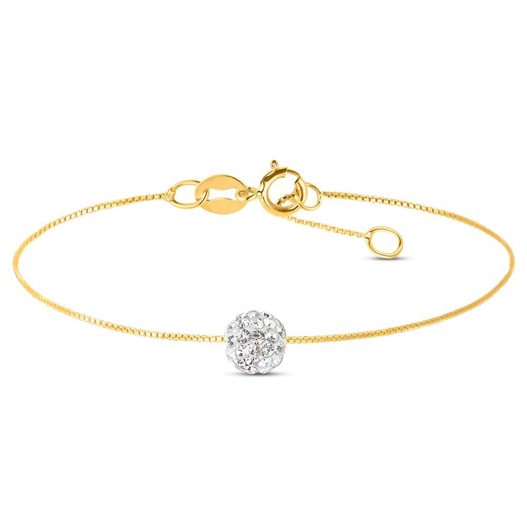 Bracciale Christelle Oro Giallo Cristallo