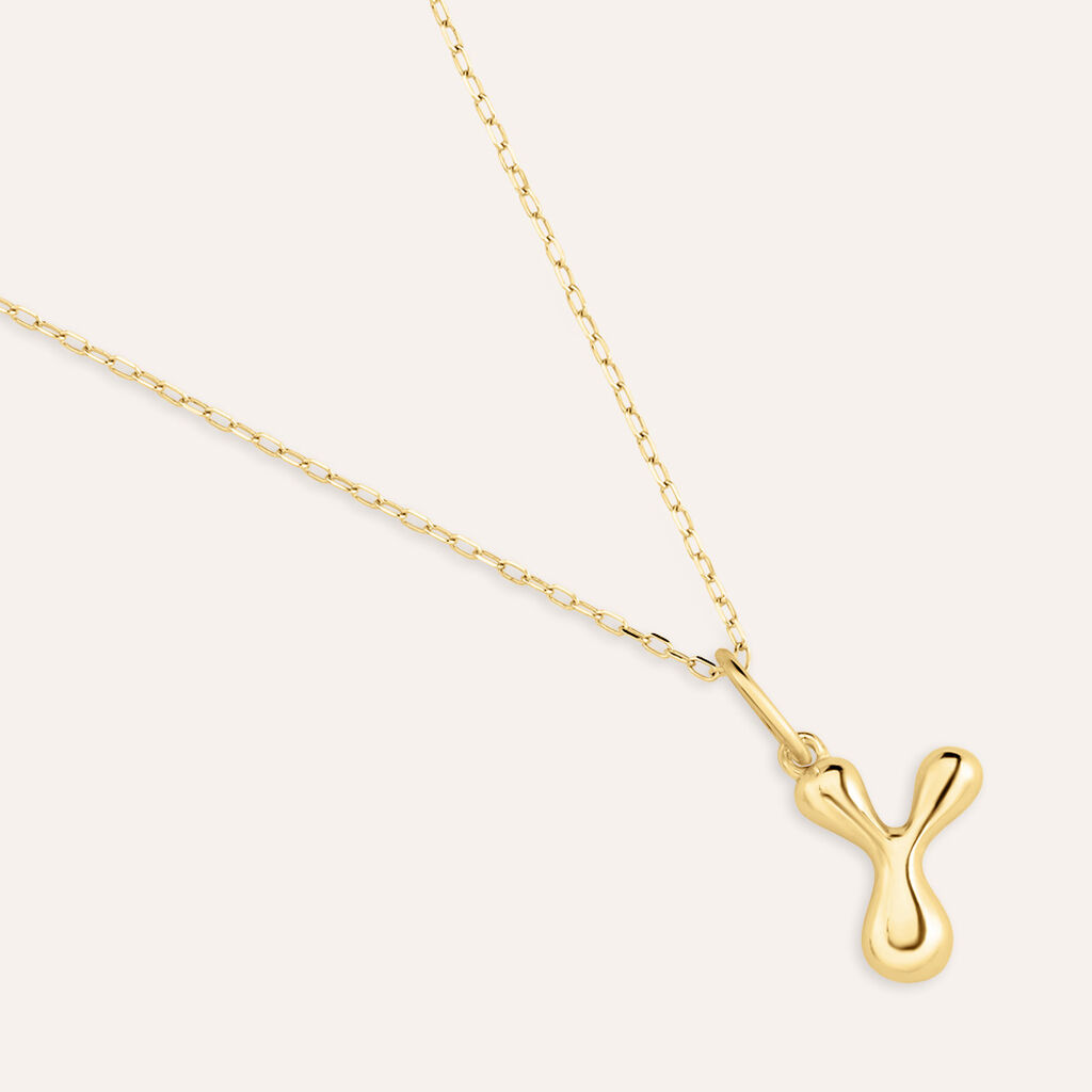 Pendente Love Beats Argento Dorato