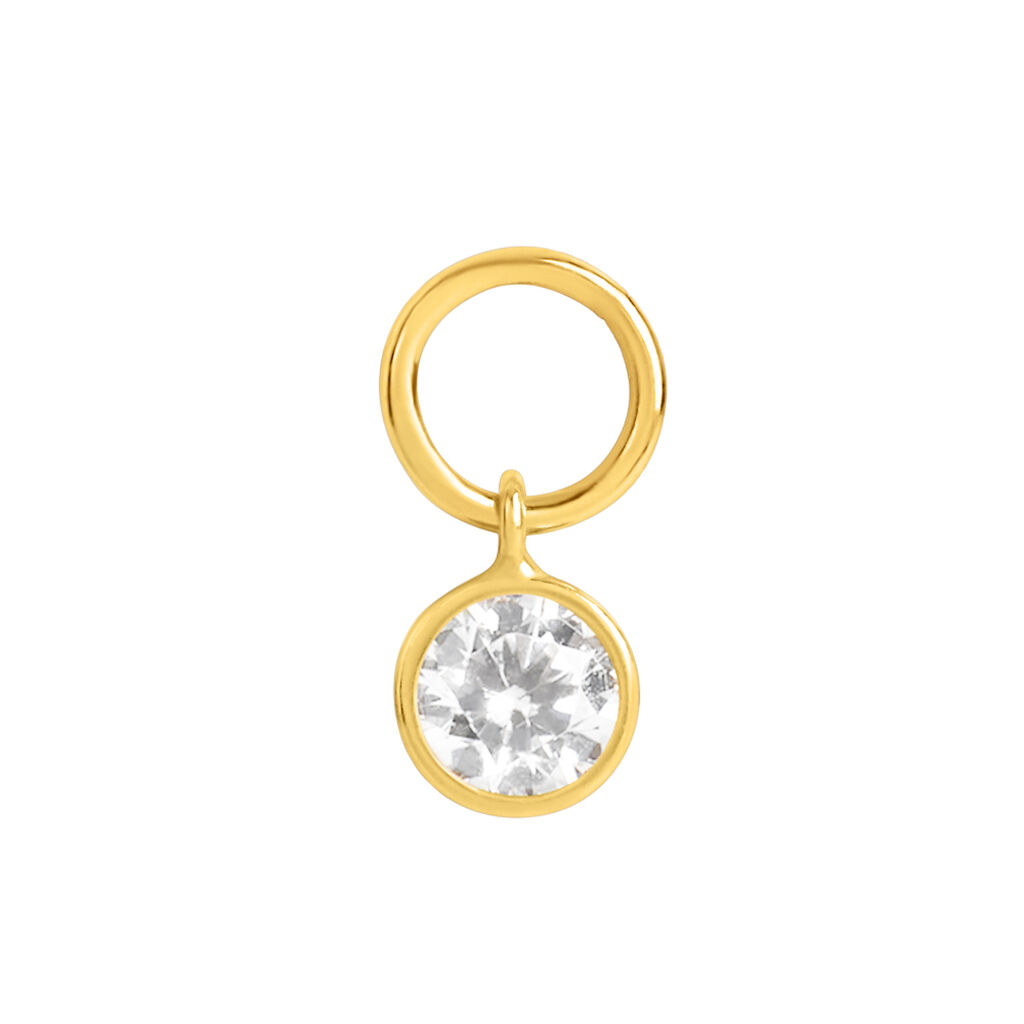 Charm Toujours Oro Giallo Cubic Zirconia - Orecchini Componibili Donna | Stroili