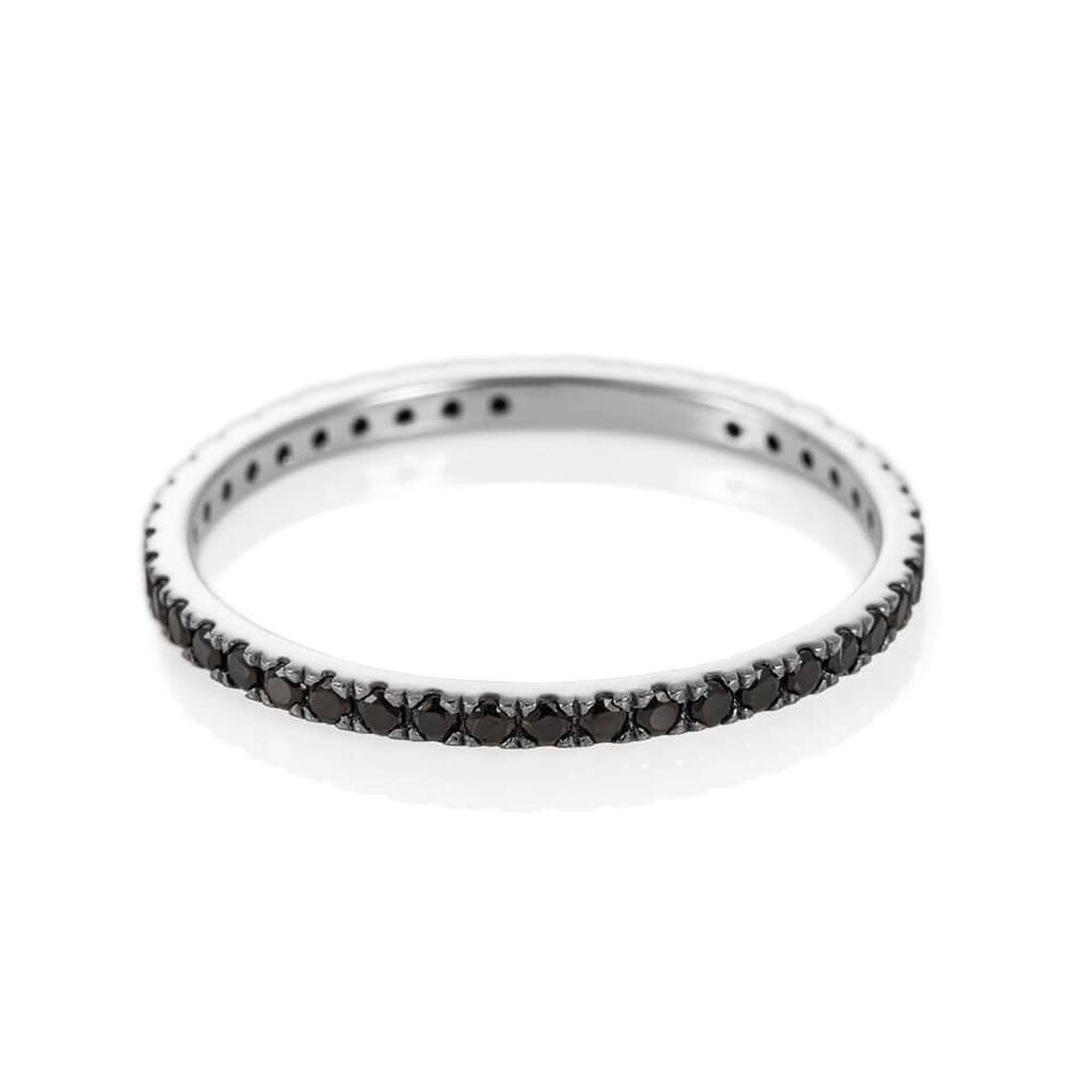 Anello Eternity L'homme Or Oro Bianco Spinello - Anelli Eternity Uomo | Stroili
