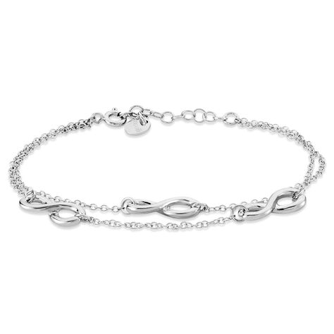 Bracciale Silver Collection Argento Rodiato - Bracciali Love Donna | Stroili