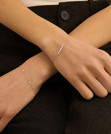 Bracciale Claire Oro Bianco Cubic Zirconia