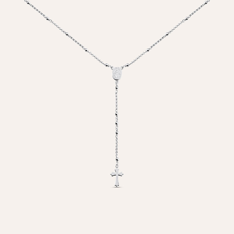 Collana Rosario Silver Soul Argento Rodiato - Collane Rosario Donna | Stroili