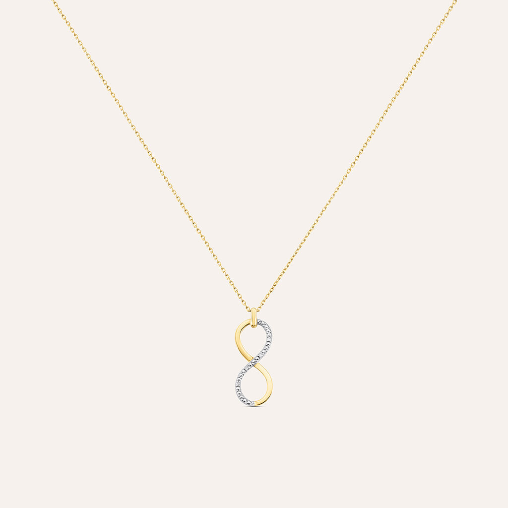 Collana Sophia Oro Giallo Diamante