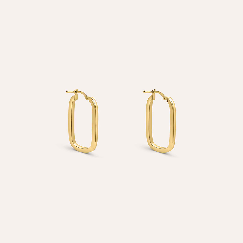 Orecchini A Cerchio Toujours Oro Giallo