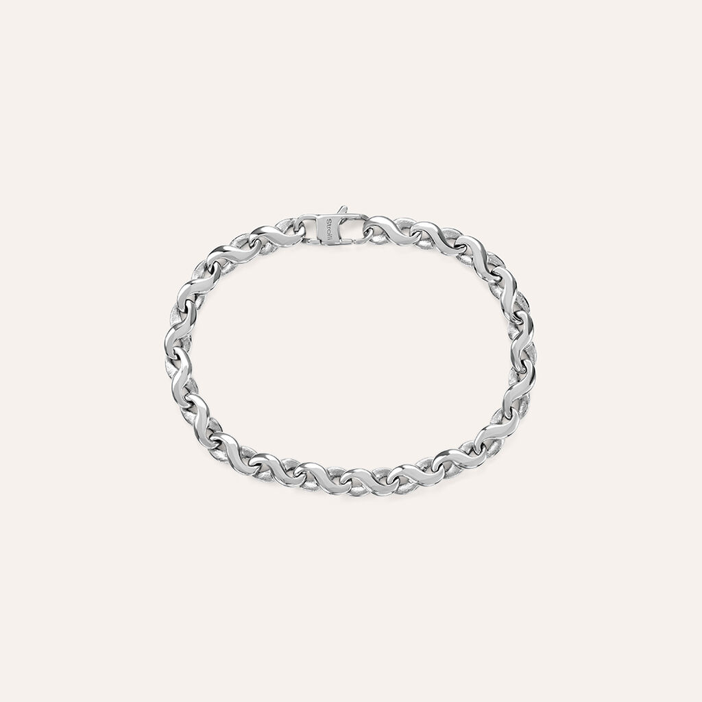 Bracciale Catena Man Code Acciaio - Bracciali Love Uomo | Stroili