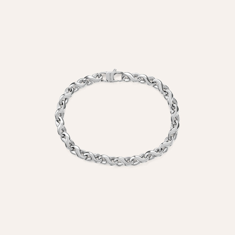 Bracciale Catena Man Code Acciaio - Bracciali Love Uomo | Stroili